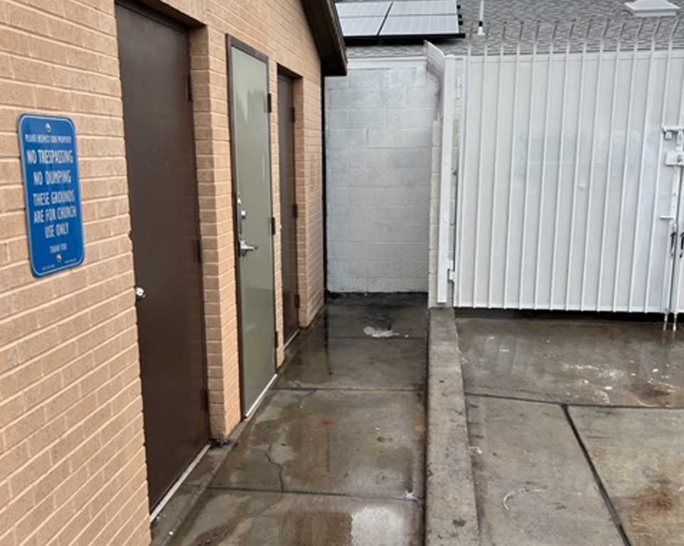 AFTER Homeless littering cleanup service